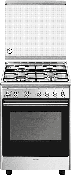 SMEG CUCINA CX61GMPZ, Piano cottura a gas, zone 4, classe A