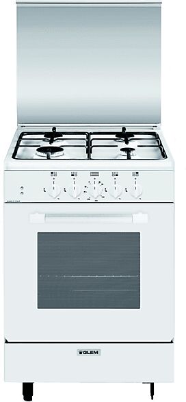 GLEM CUCINA AM55MX3, Piano cottura a gas, zone 4, classe A