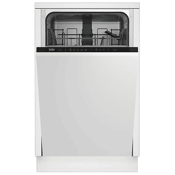 beko dis35023 lavastoviglie incasso, 44,8 cm, classe e