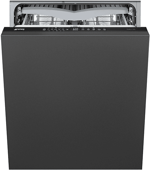 smeg stl362cs lavastoviglie incasso, 59,8 cm, classe c