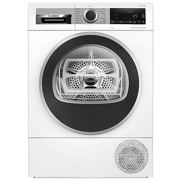 bosch wqg245d0it asciugatrice, 9 kg, 61,3 cm, classe a+++