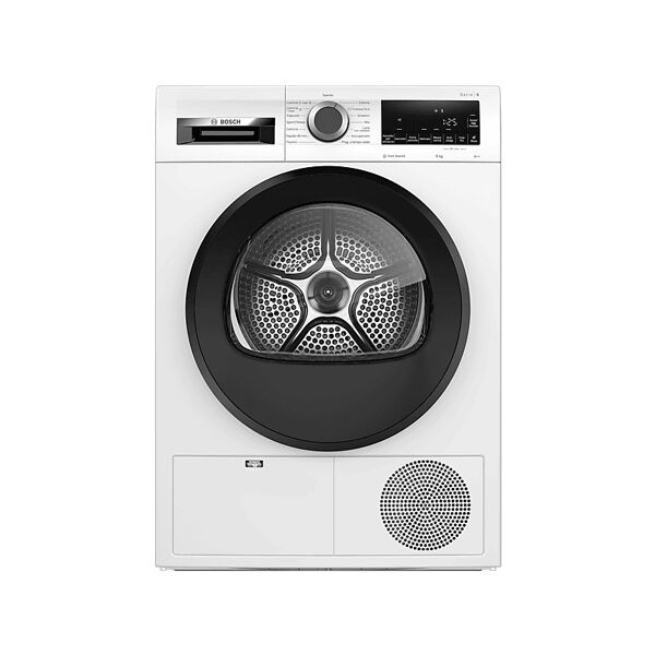 bosch wqg241a0it asciugatrice, 9 kg, 64,8 cm, classe a++