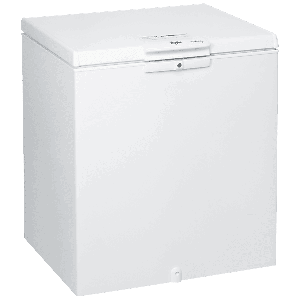 whirlpool congelatore pozzo whe20112, 166 l, classe e