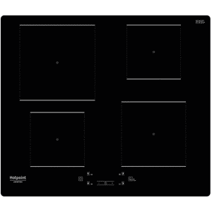 HOTPOINT PIANO COTTURA A INDUZIONE  HQ 5660SNE, 4 zone cottura, 59 cm x 51