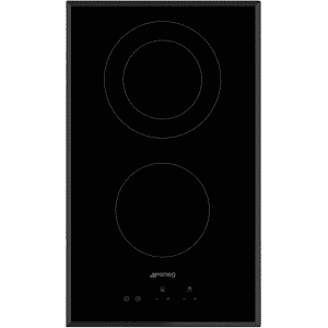 SMEG PIANO COTTURA  SE332EPB, 2 zone cottura, 30 cm x 51