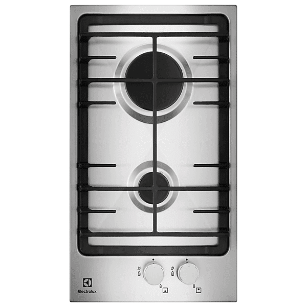 electrolux piano cottura  egg3322nvx, 2 zone cottura, 29 cm x 51