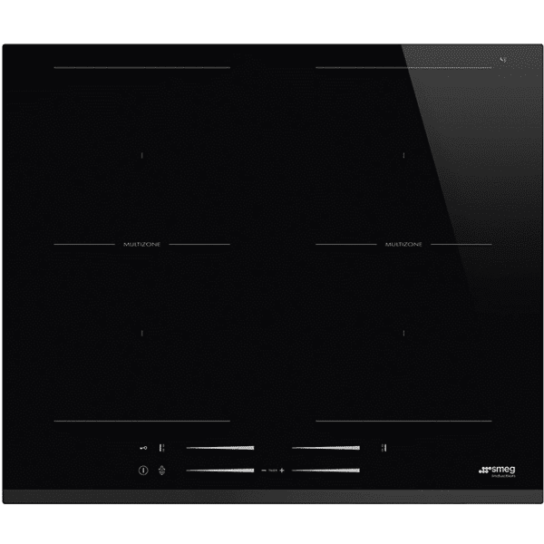 smeg piano cottura a induzione  si2m7643b, 4 zone cottura, 60 cm x 51