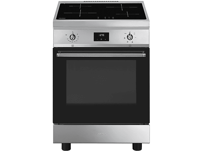 smeg cucina c6imxt2, piano cottura elettrico, zone 8, classe a