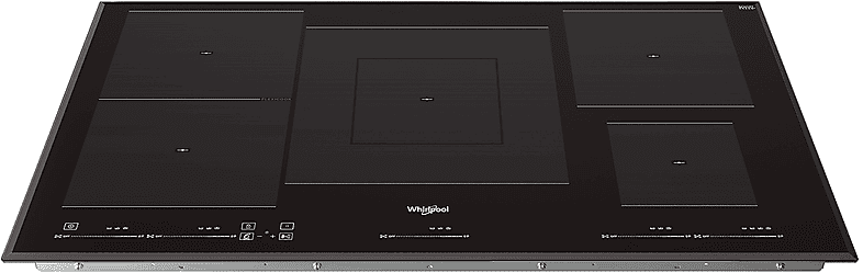 Whirlpool PIANO COTTURA A INDUZIONE  WT 1090 BA, 5 zone cottura, 90 cm x 51