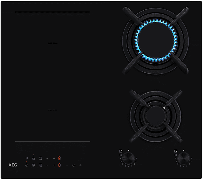 AEG PIANO COTTURA A INDUZIONE  HDB64623NB, 4 zone cottura, 59 cm x 52