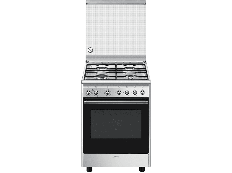 SMEG CUCINA CX61GM, Piano cottura a gas, zone 4, classe A