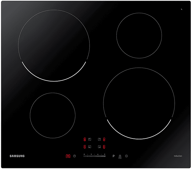 Samsung PIANO COTTURA A INDUZIONE  NZ64T3707AK/ET, 4 zone cottura, 59 cm x 52