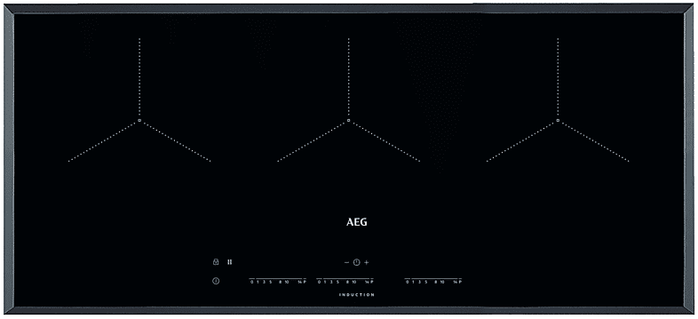 AEG PIANO COTTURA A INDUZIONE  IKK93431FB, 3 zone cottura, 91 cm x 41