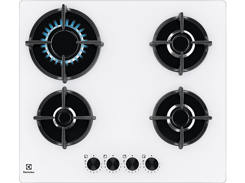 Electrolux PIANO COTTURA  EGG64272W, 4 zone cottura, 59 cm x 52