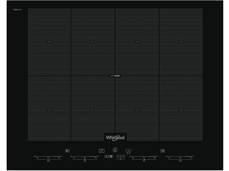 Whirlpool PIANO COTTURA A INDUZIONE  SMO 658C NE, 4 zone cottura, 65 cm x 51