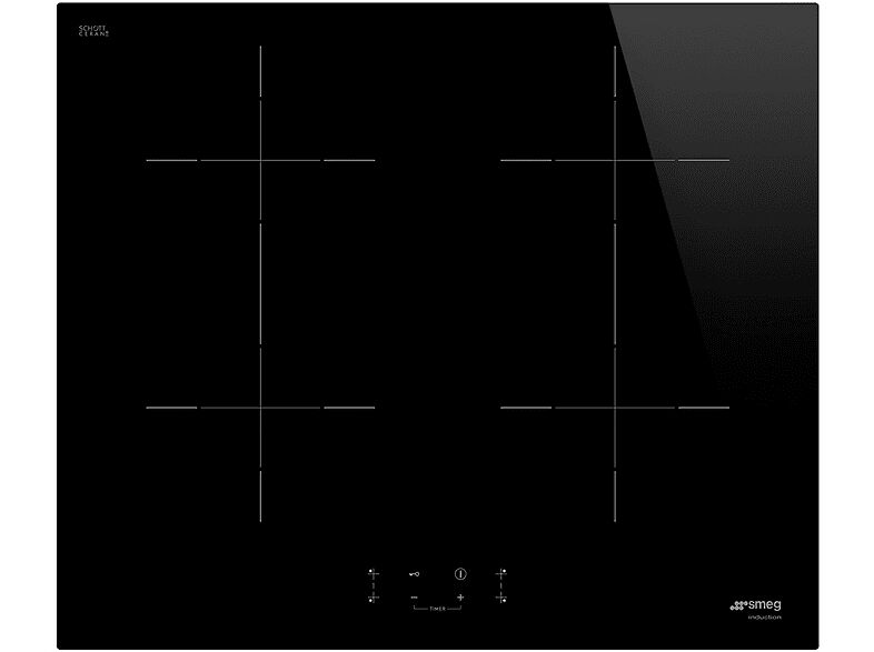 SMEG PIANO COTTURA A INDUZIONE  SIB2641D, 4 zone cottura, 60 cm x 51
