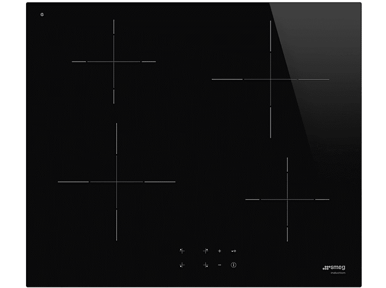 SMEG PIANO COTTURA A INDUZIONE SI2641D, 4 zone cottura, 60 cm x 51