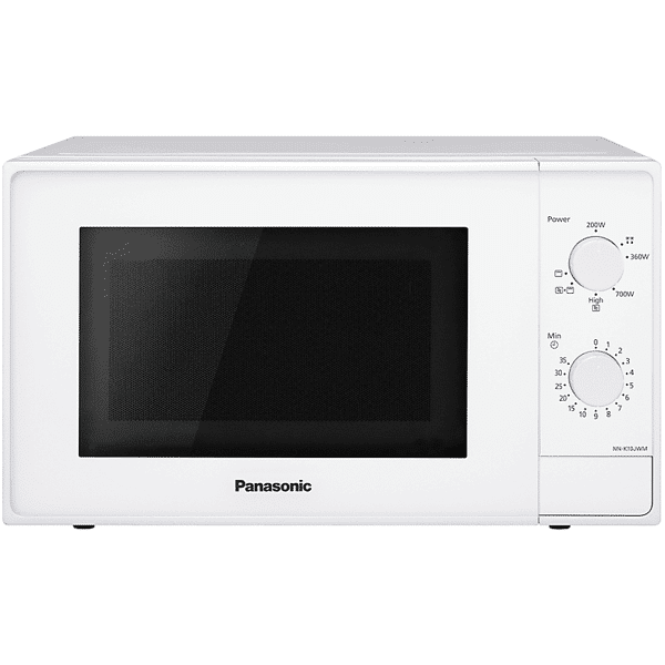 panasonic nn-k10jwmepg microonde + grill, 800 w, 20 l