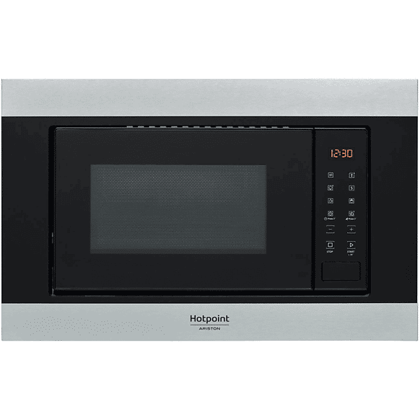 hotpoint mf20s ix ha microonde incasso, 800 w, 20 l