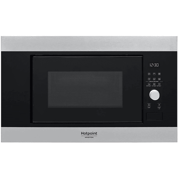 hotpoint mf20g ix ha microonde incasso, 800 w, 20 l