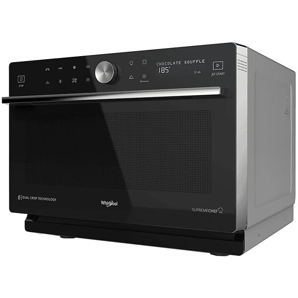 whirlpool mwp 3391 sb microonde combi, 1000 w, 33 l