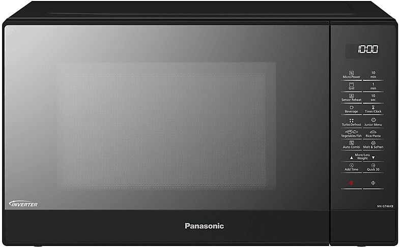 panasonic nn-gt46kbsug microonde, 1000 w, 31 l