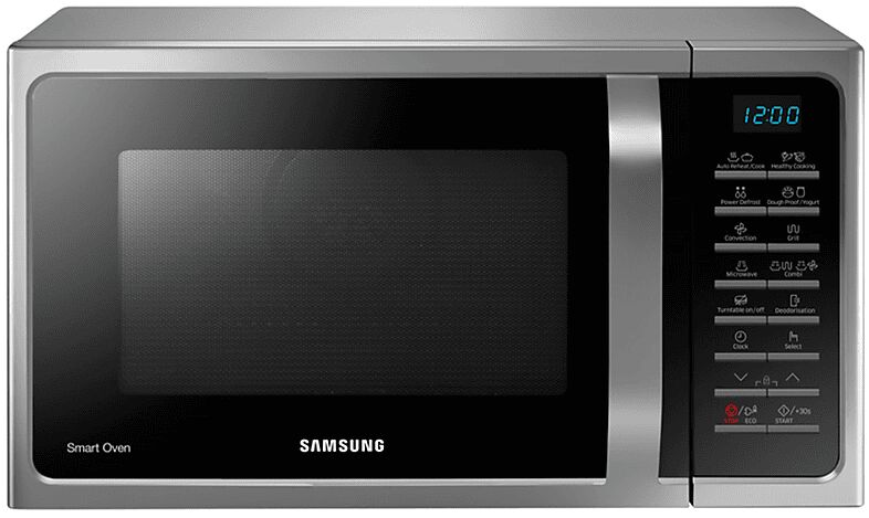 samsung mc28h5015as microonde combinato, 900 w, 28 l