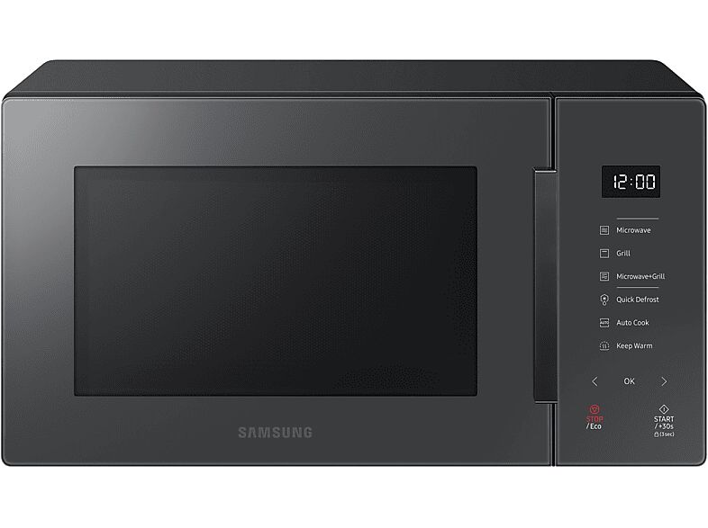 samsung mg23t5018gc/et microonde, 800 w, 23 l