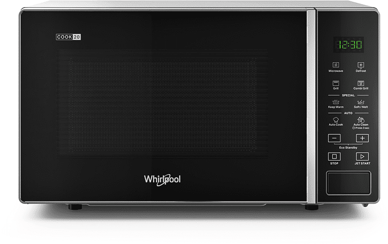 Whirlpool MWP 203 SB MICROONDE + GRILL, 700 W, 20 l