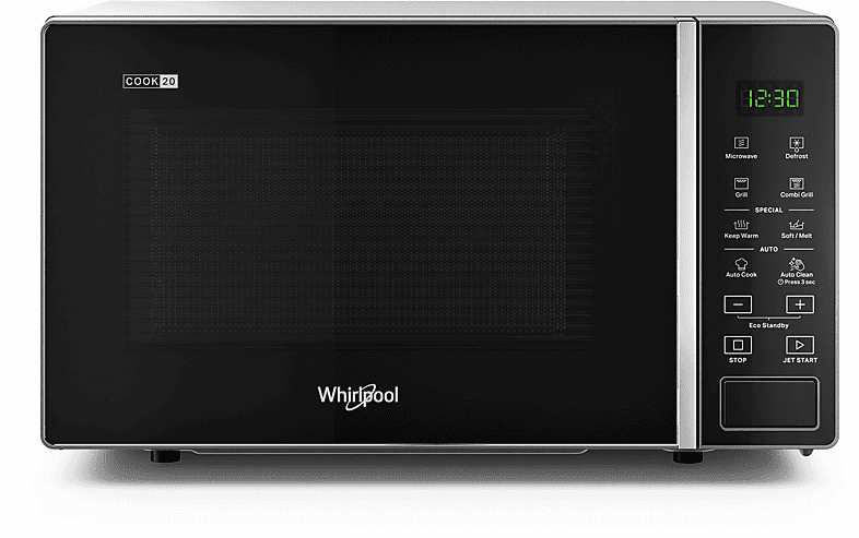 Whirlpool MWP 203 SB MICROONDE + GRILL, 700 W