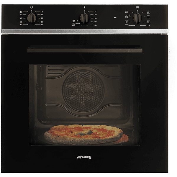 smeg sf64m3pzb forno incasso, classe a