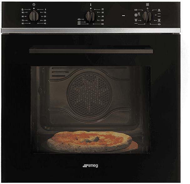 smeg sf64m3pzb forno incasso, classe a