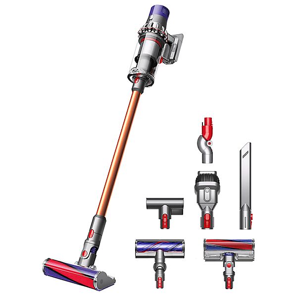 dyson v10 absolute scopa elettrica senza filo, senza sacco, 525 w