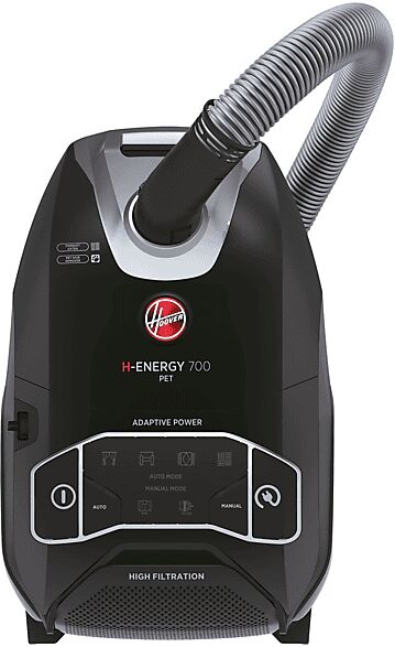 hoover aspirapolvere  he720pet 011, con sacco, 850 w