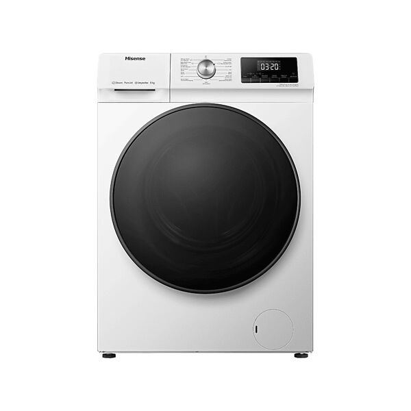 hisense wfqa8014evjm lavatrice, caricamento frontale, 8 kg, 54 cm, classe a
