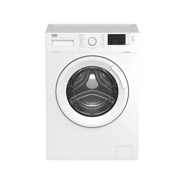 beko wuxs61032wi-it lavatrice, caricamento frontale, 6 kg, 40 cm, classe d