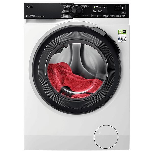 aeg lr8h86cby lavatrice, caricamento frontale, 8 kg, 57,6 cm, classe a