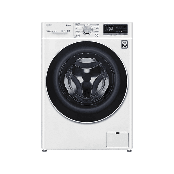 lg f4wv512s0e lavatrice, caricamento frontale, 12 kg, 61,5 cm, classe b