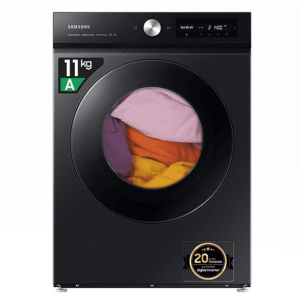 samsung ww11bb744dgbs3 lavatrice, caricamento frontale, 11 kg, 60 cm, classe a