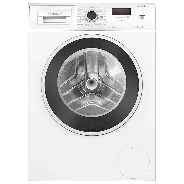 bosch wge03200it lavatrice, caricamento frontale, 8 kg, 58,8 cm, classe a