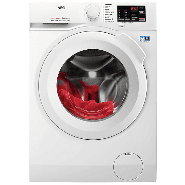 aeg l6fbi945 lavatrice, caricamento frontale, 9 kg, 66 cm, classe a