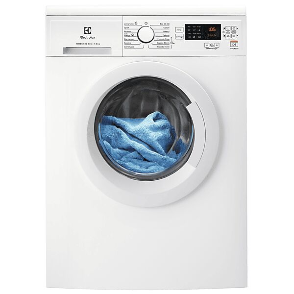 electrolux ew2f5w82 lavatrice, caricamento frontale, 8 kg, 54 cm, classe a