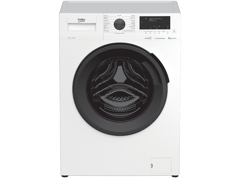 beko wtx91486ai lavatrice, caricamento frontale, 9 kg, 64 cm, classe a