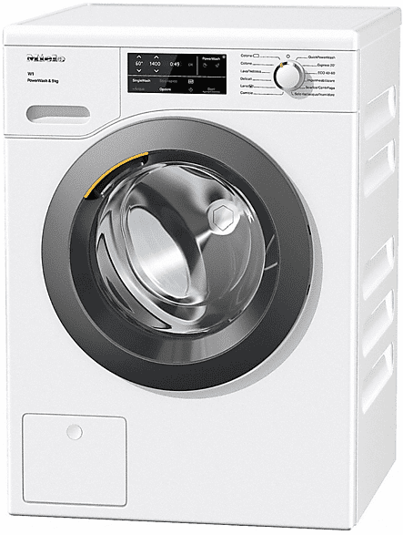 miele wcg 360 xl pw wifi lavatrice, caricamento frontale, 9 kg, 63,6 cm, classe a