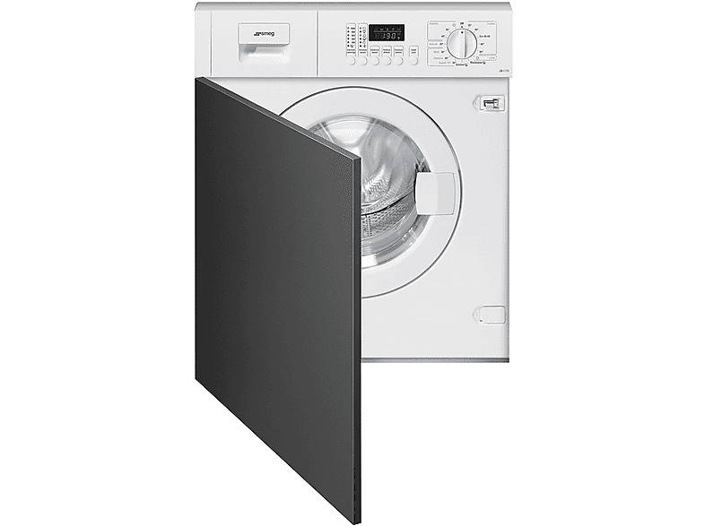 smeg lb107b lavatrice incasso, caricamento frontale, 7 kg, 58,4 cm, classe e
