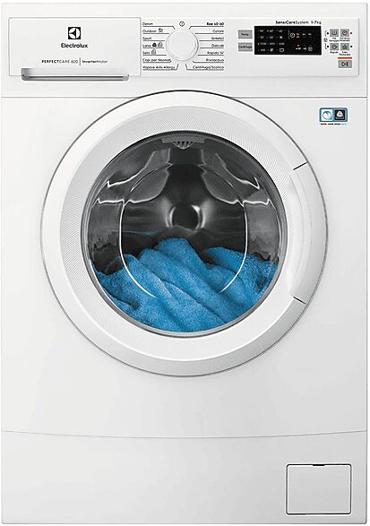 electrolux ew6s507w lavatrice slim, caricamento frontale, 7 kg, 44,9 cm, classe b