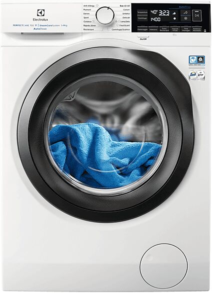 electrolux ew7f396kq lavatrice, caricamento frontale, 9 kg, 63,6 cm, classe a