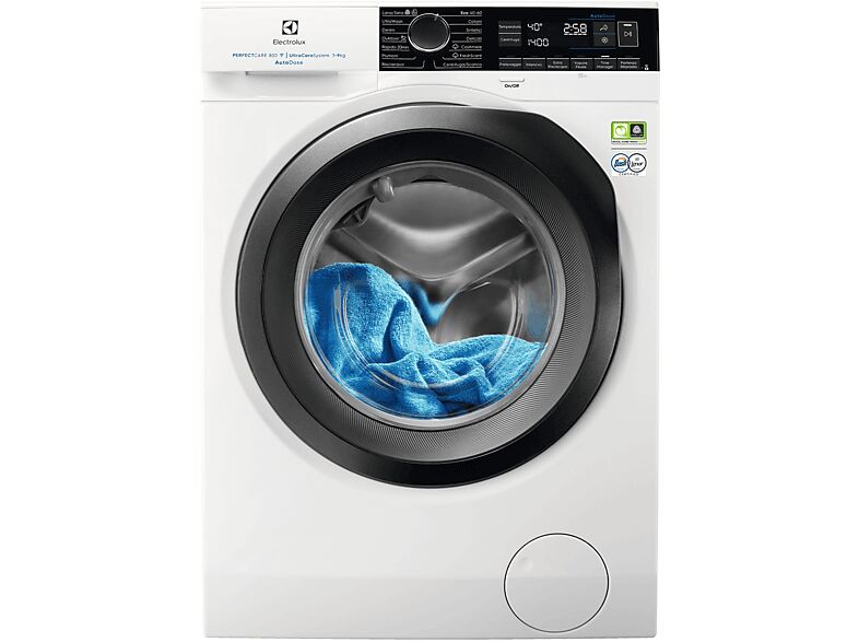 electrolux ew8f296bq lavatrice, caricamento frontale, 9 kg, 63,6 cm, classe a
