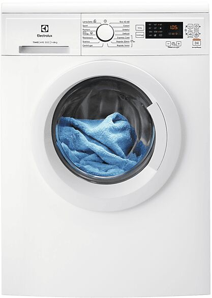 electrolux ew2f5w82 lavatrice, caricamento frontale, 8 kg, 54 cm, classe a