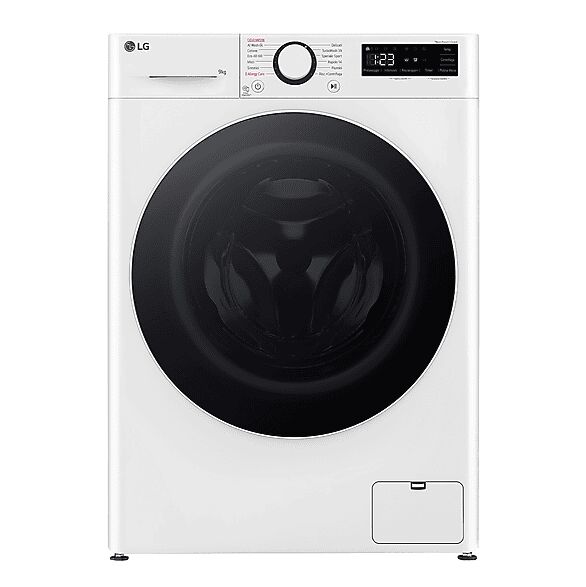 LG AI DD F4R5009TSWW LAVATRICE, Caricamento frontale, 9 kg, 56,5 cm, Classe A